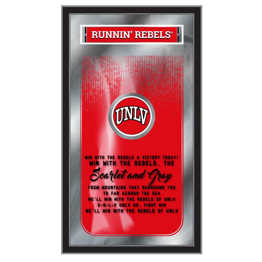 UNLV 26" x 15" Fight Song Mirror. Picture 1