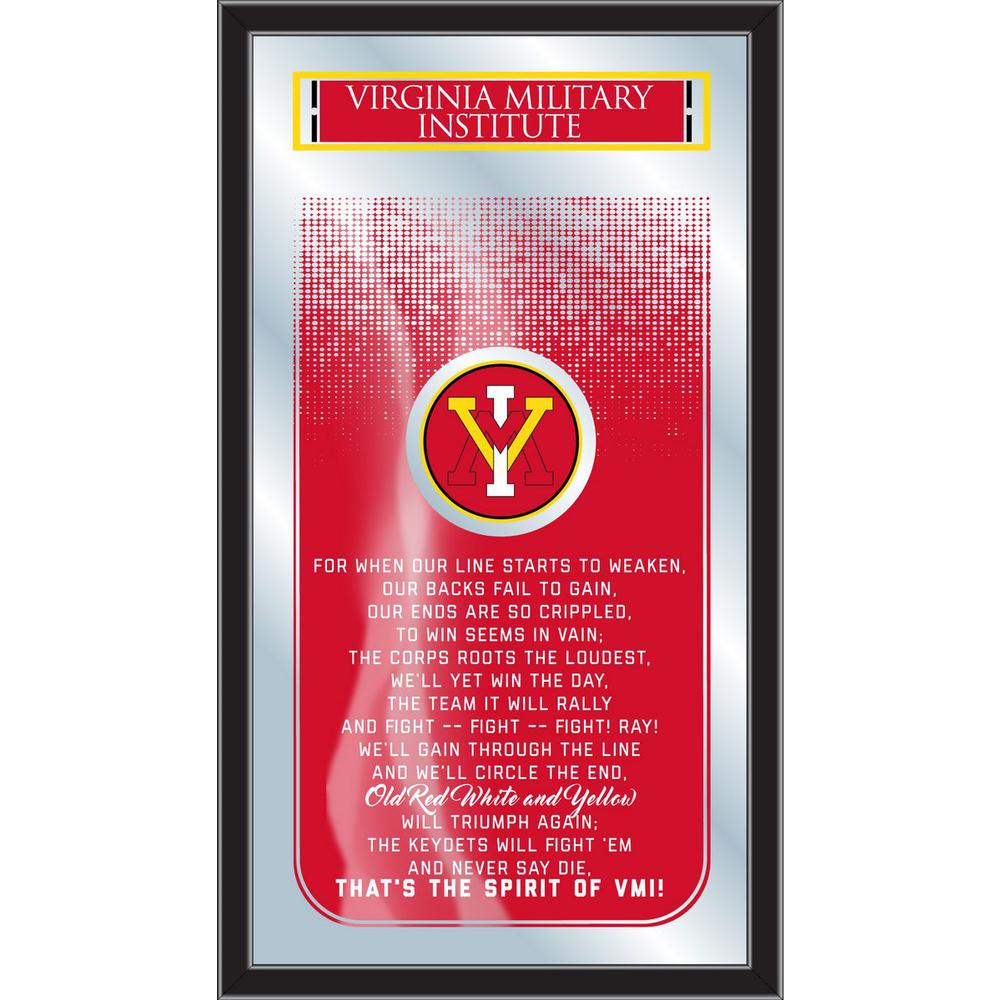 Virginia Military Institute 26" x 15" Fight Song Mirror. Picture 1