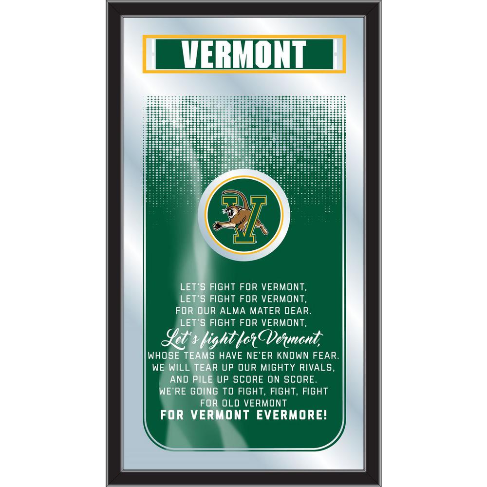 Vermont 26" x 15" Fight Song Mirror. Picture 1