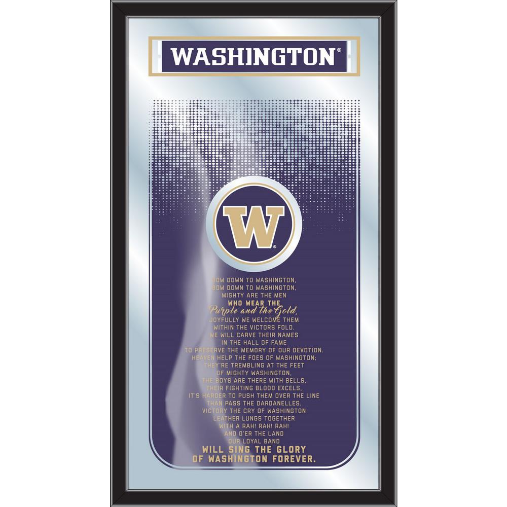 Washington 26" x 15" Fight Song Mirror. Picture 1