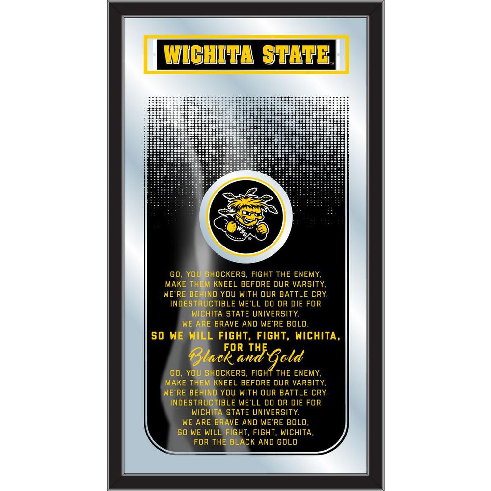 Wichita State 26" x 15" Fight Song Mirror. Picture 1