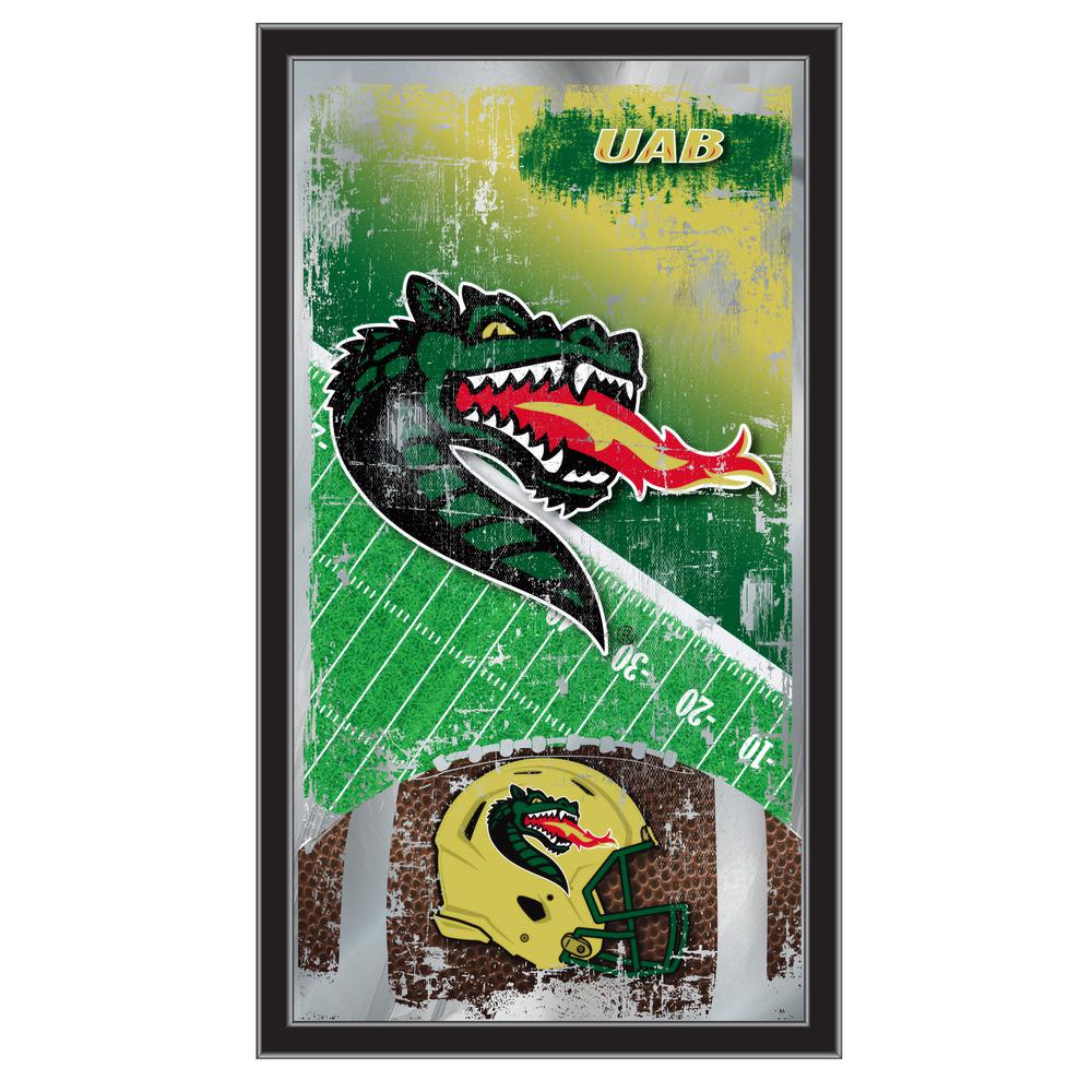 UAB 15" x 26" Football Mirror. Picture 1