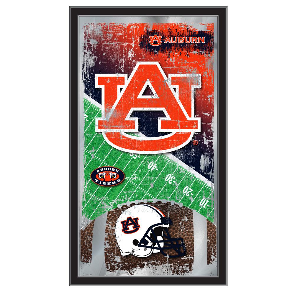 Auburn 15" x 26" Football Mirror. Picture 1