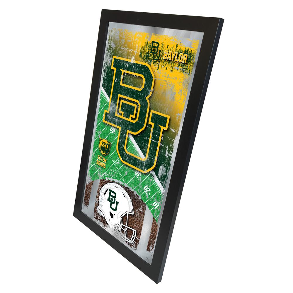 Baylor 15" x 26" Football Mirror. Picture 2
