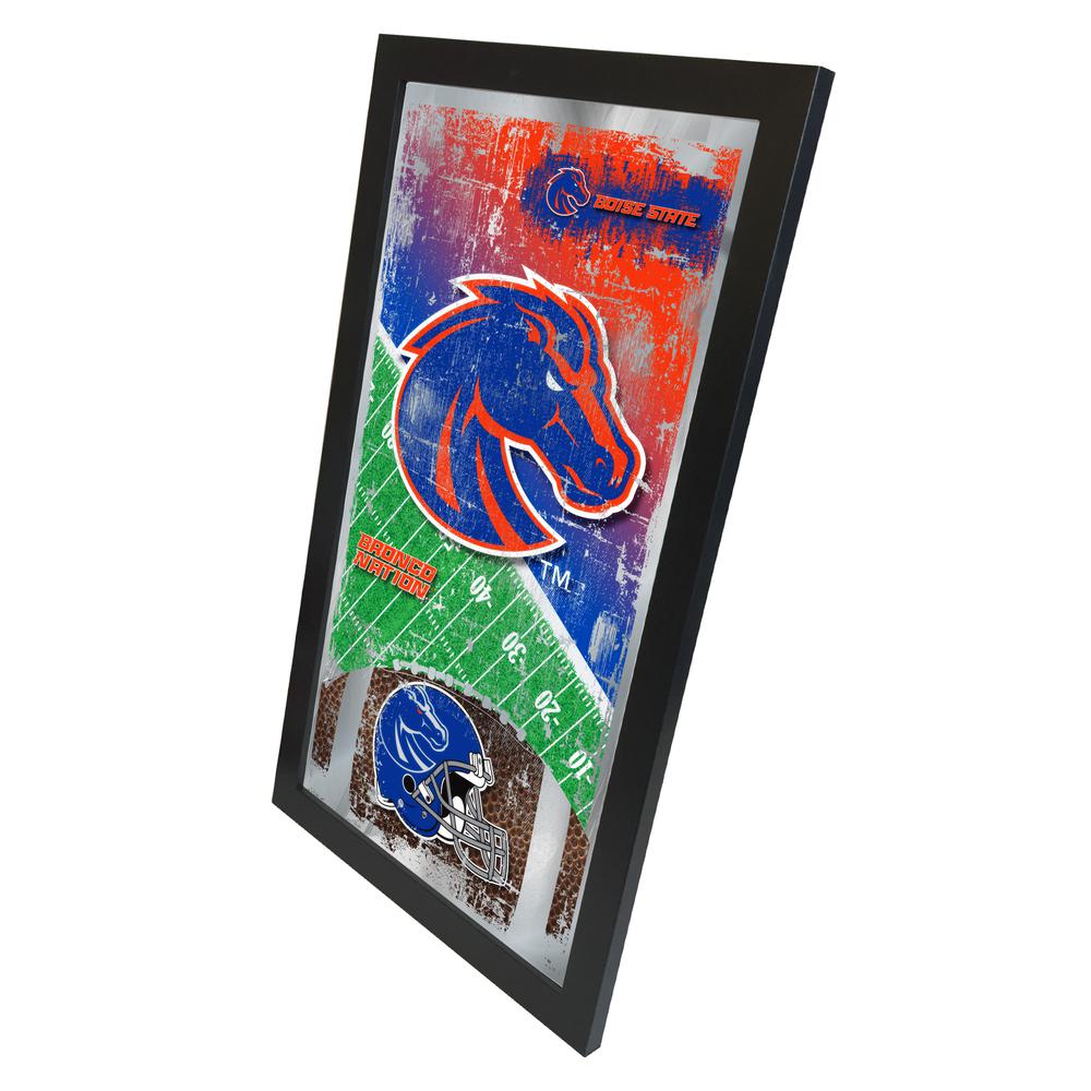 Boise State 15" x 26" Football Mirror. Picture 2