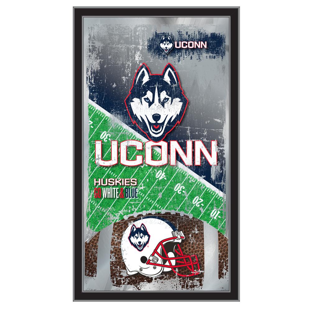 Connecticut 15" x 26" Football Mirror. Picture 1