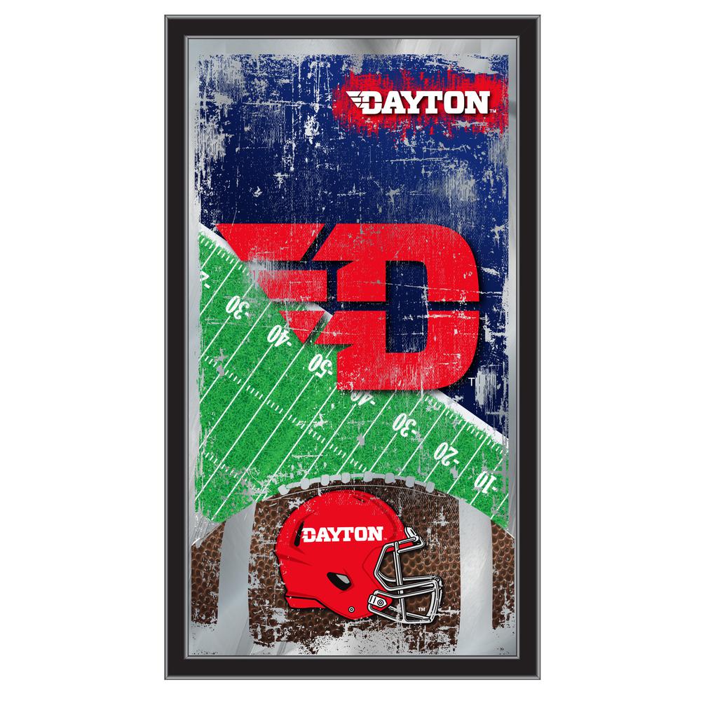University of Dayton 15" x 26" Football Mirror. Picture 1
