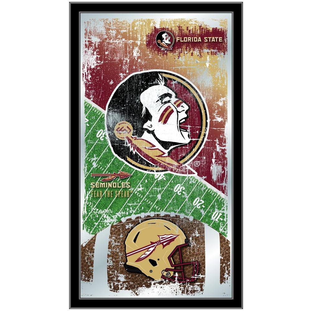 Florida State 15" x 26" Football Mirror. Picture 1