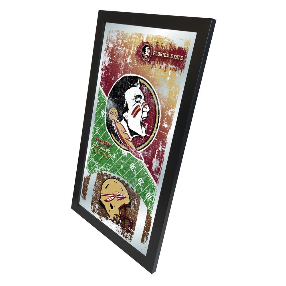 Florida State 15" x 26" Football Mirror. Picture 2