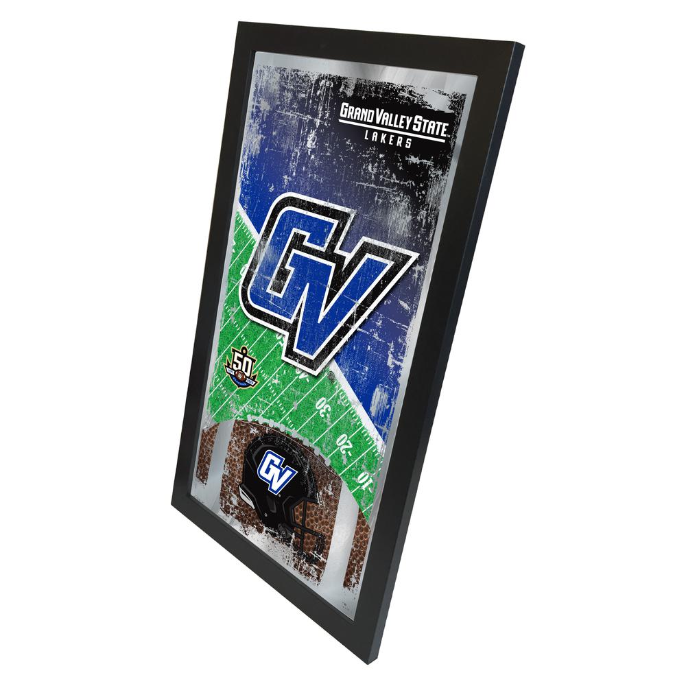 Grand Valley State 15" x 26" Football Mirror. Picture 2
