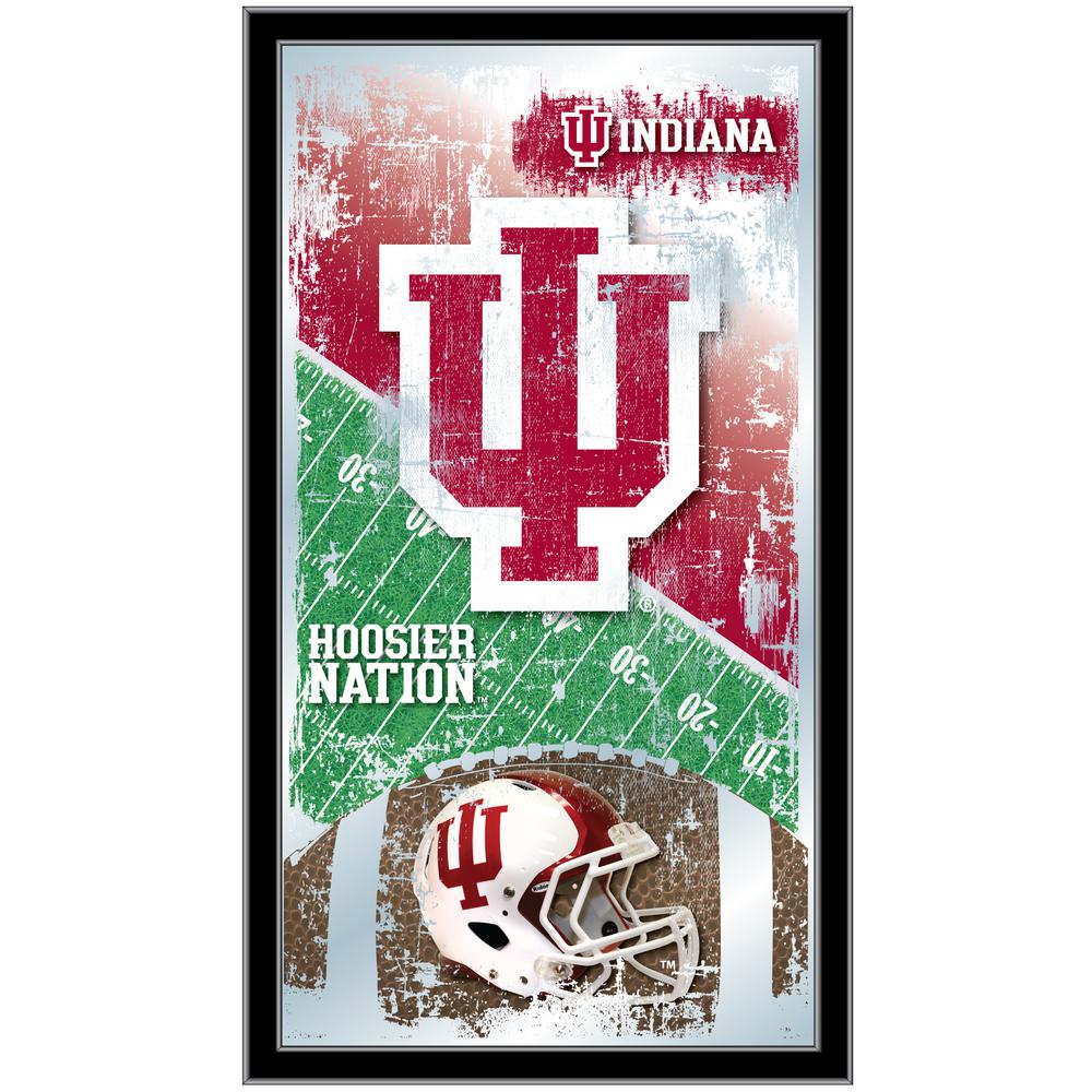 Indiana 15" x 26" Football Mirror. Picture 1