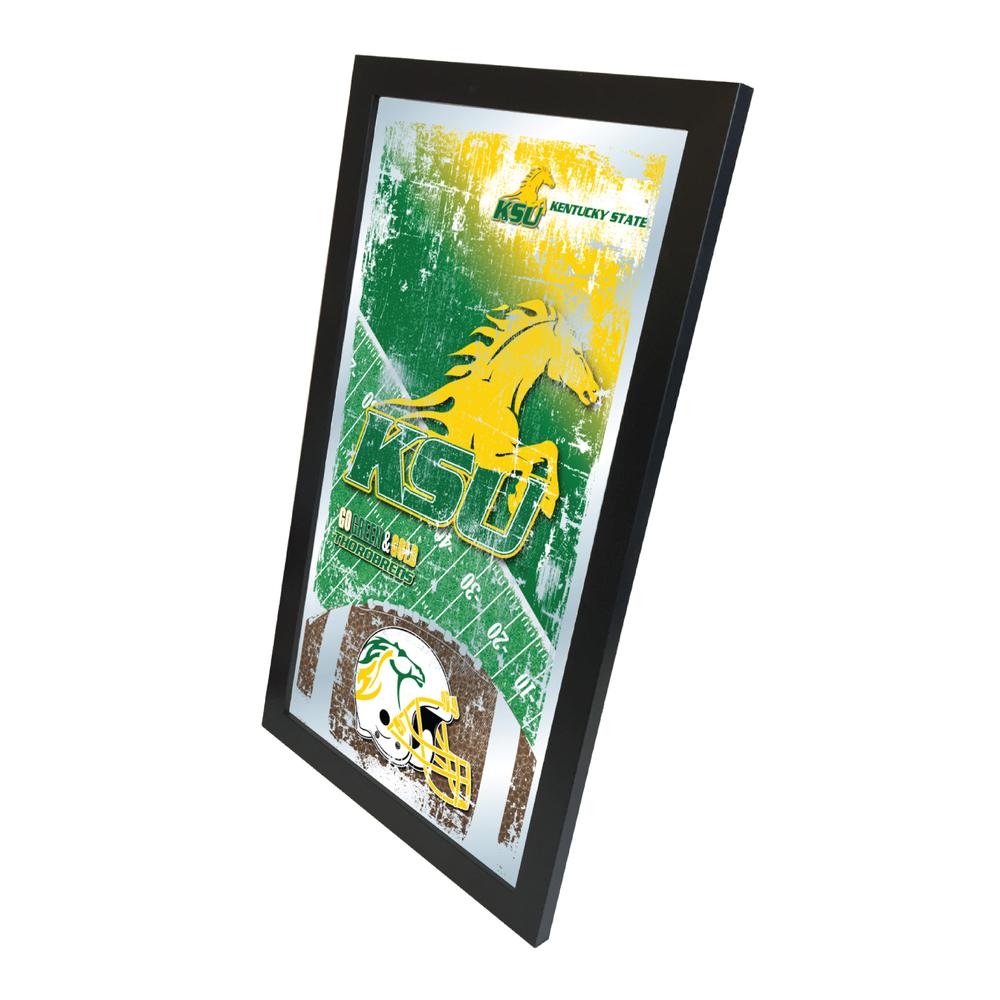 Kentucky State University 15" x 26" Football Mirror. Picture 2