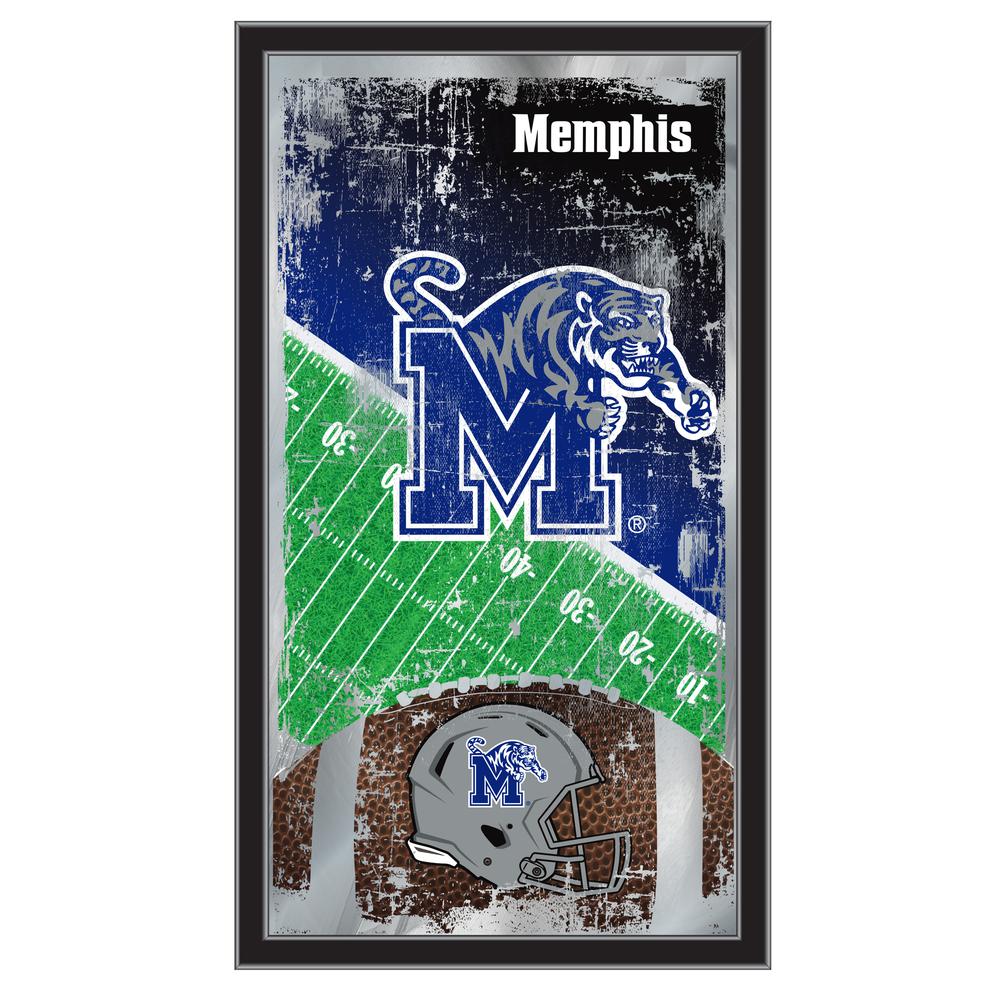 Memphis 15" x 26" Football Mirror. Picture 1