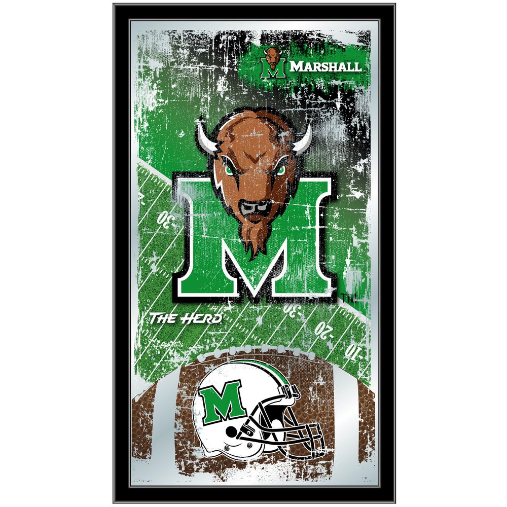 Marshall 15" x 26" Football Mirror. Picture 1