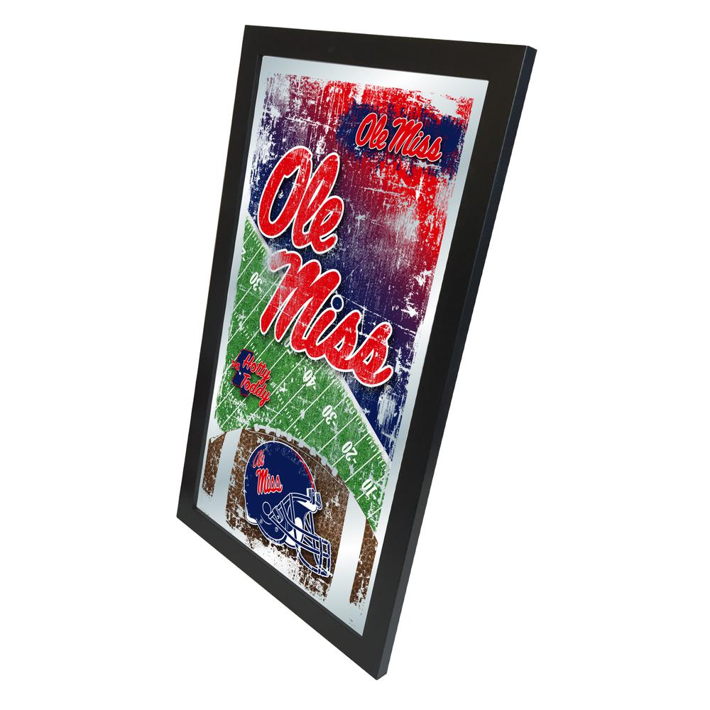 Ole' Miss 15" x 26" Football Mirror. Picture 2