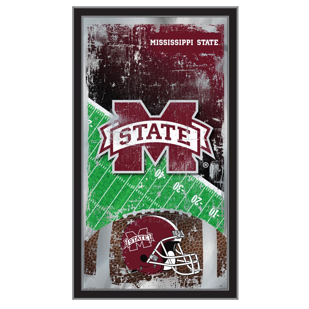 Mississippi State 15" x 26" Football Mirror. Picture 1