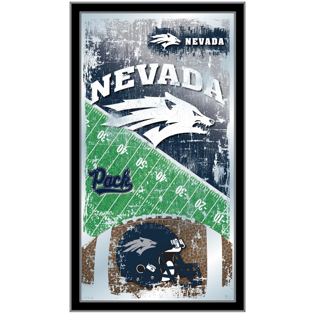 Nevada 15" x 26" Football Mirror. Picture 1