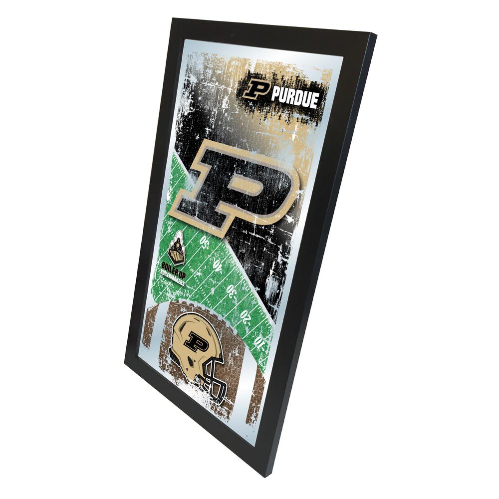 Purdue 15" x 26" Football Mirror. Picture 2