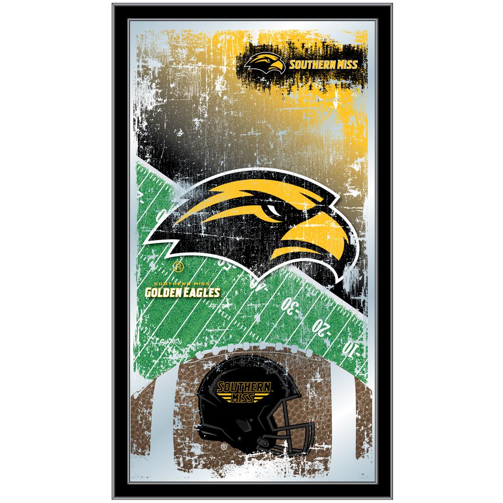 Southern Miss 15" x 26" Football Mirror. Picture 1