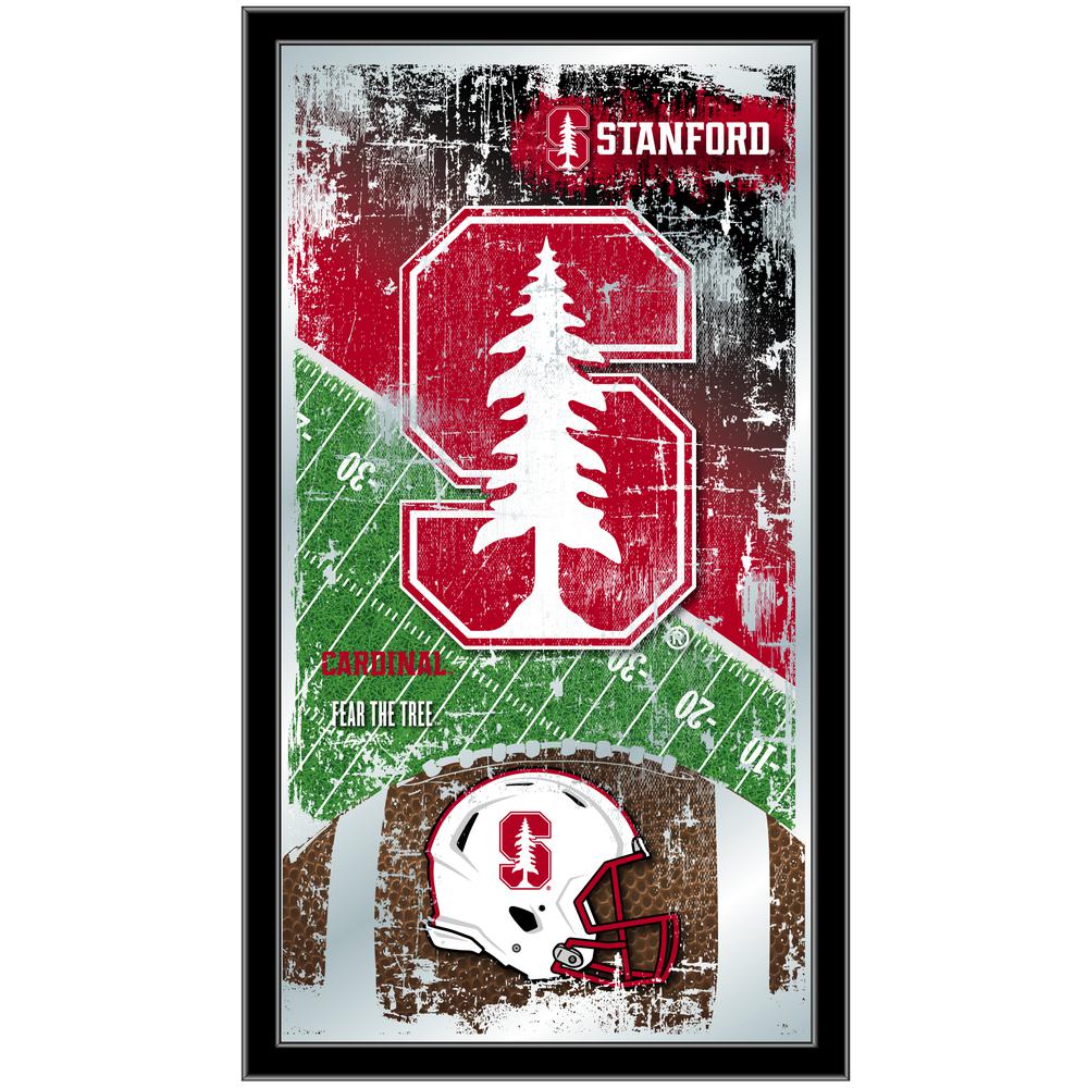 Stanford 15" x 26" Football Mirror. Picture 1