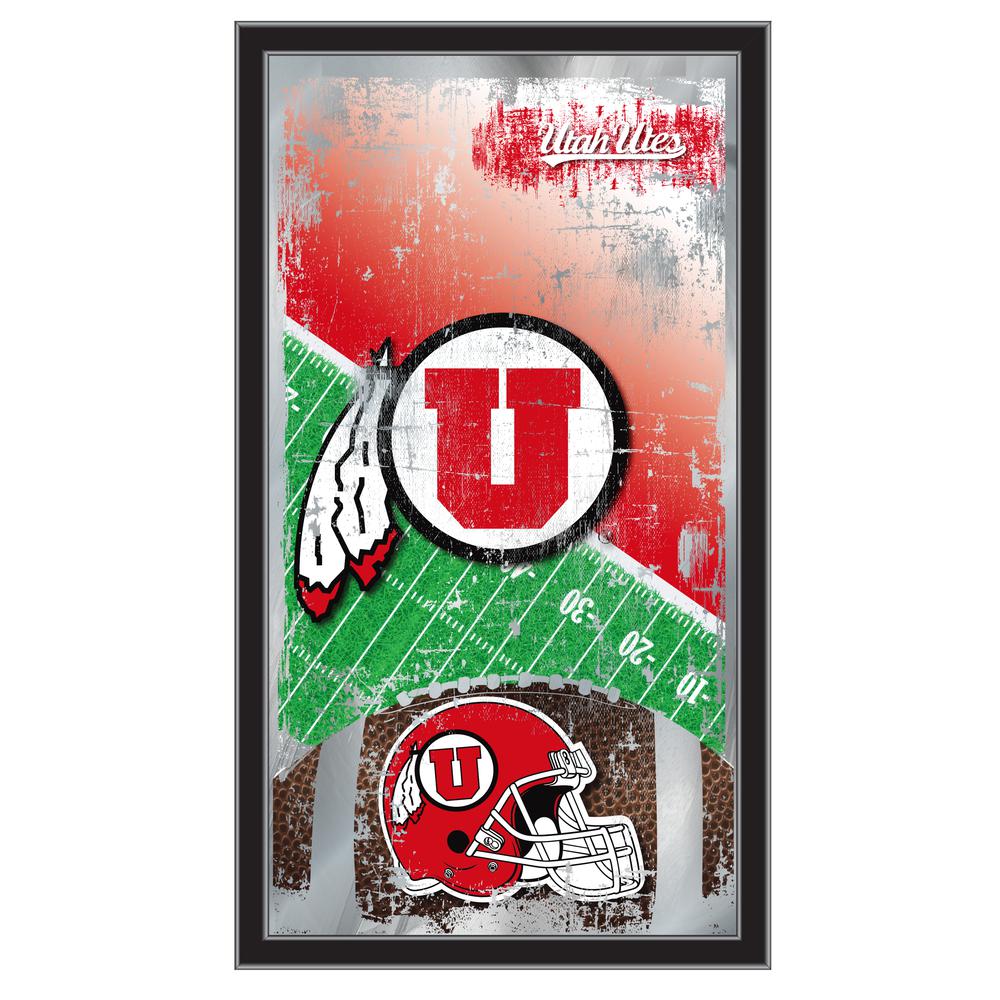 Utah 15" x 26" Football Mirror. Picture 1