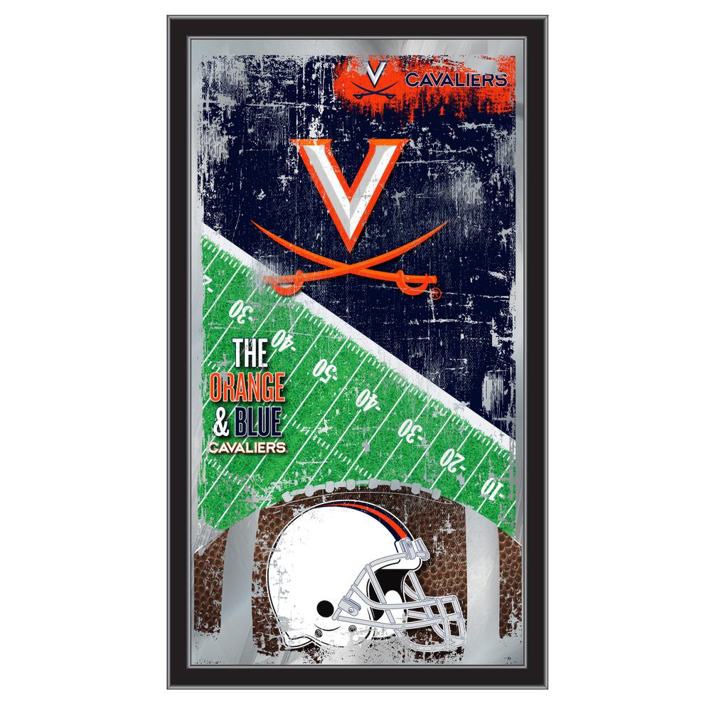 Virginia 15" x 26" Football Mirror. Picture 1