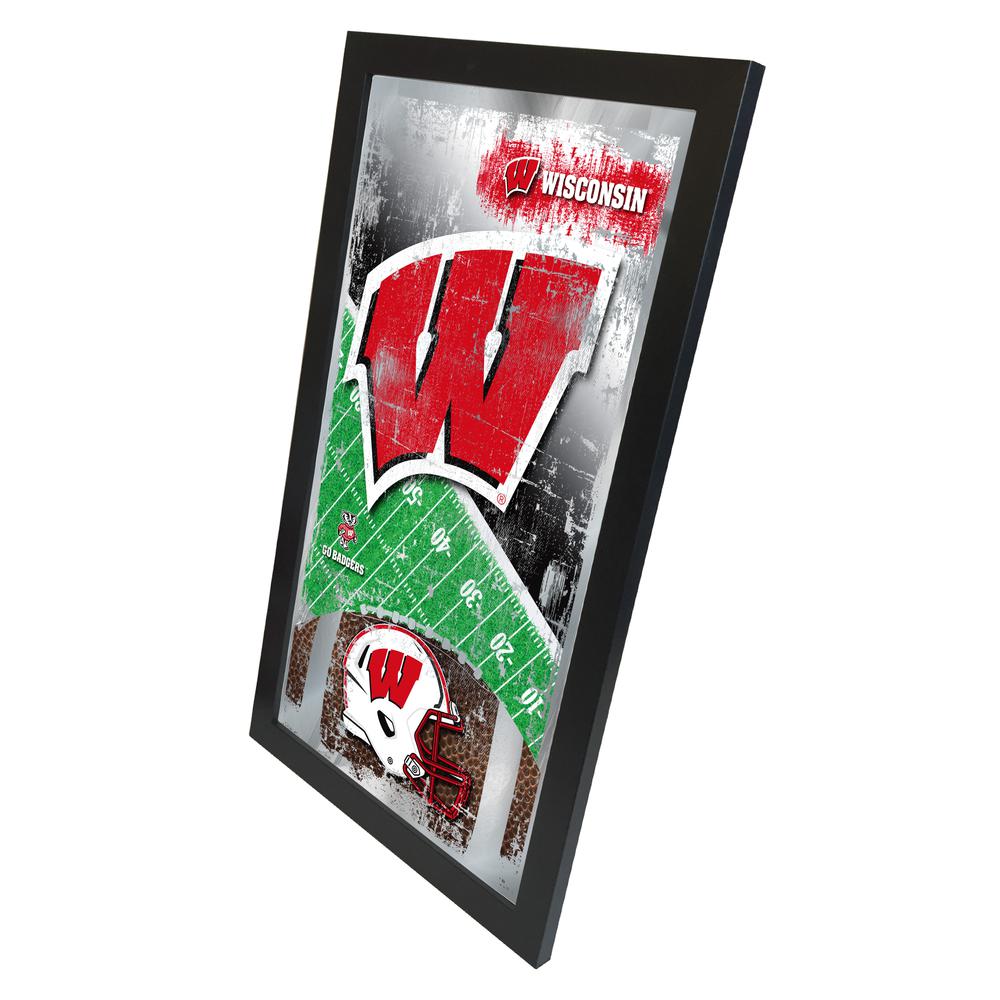 Wisconsin 15" x 26" Football Mirror. Picture 2