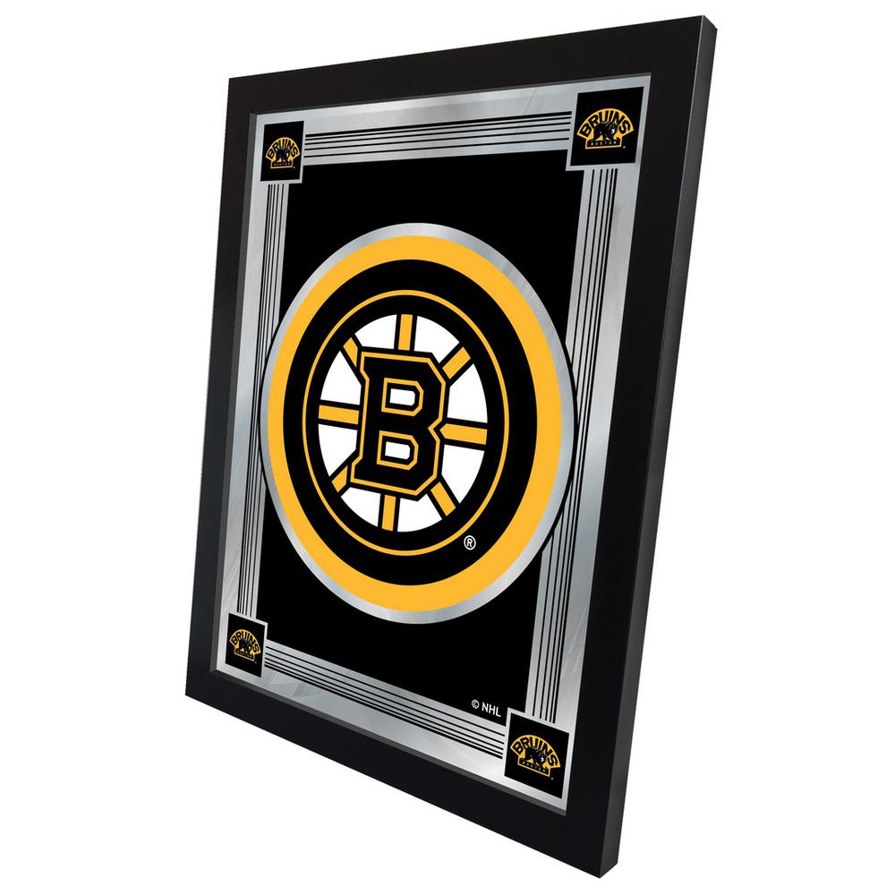 Boston Bruins 17" x 22" Logo Mirror. Picture 2