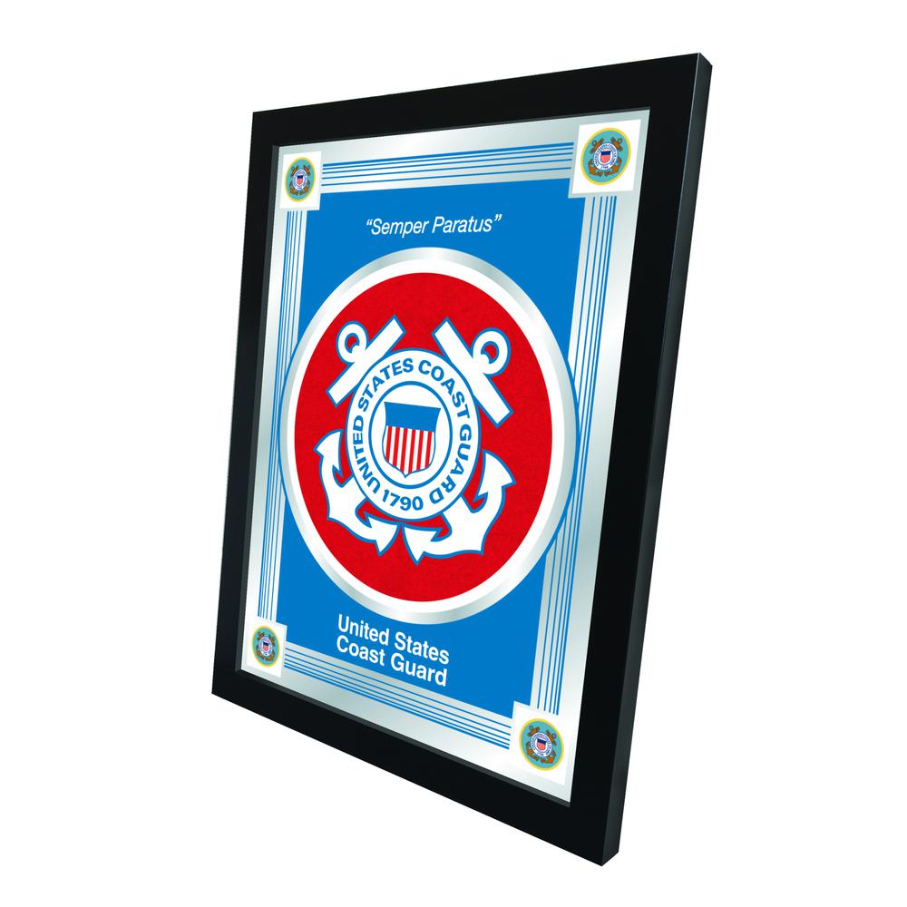 U.S. Coast Guard 17" x 22" Logo Mirror. Picture 2