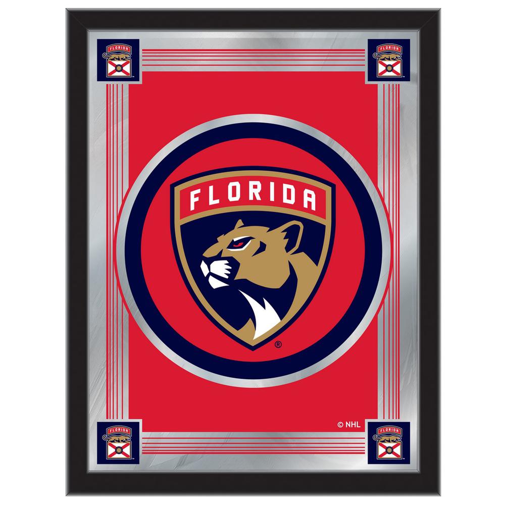 Florida Panthers 17" x 22" Logo Mirror. Picture 1