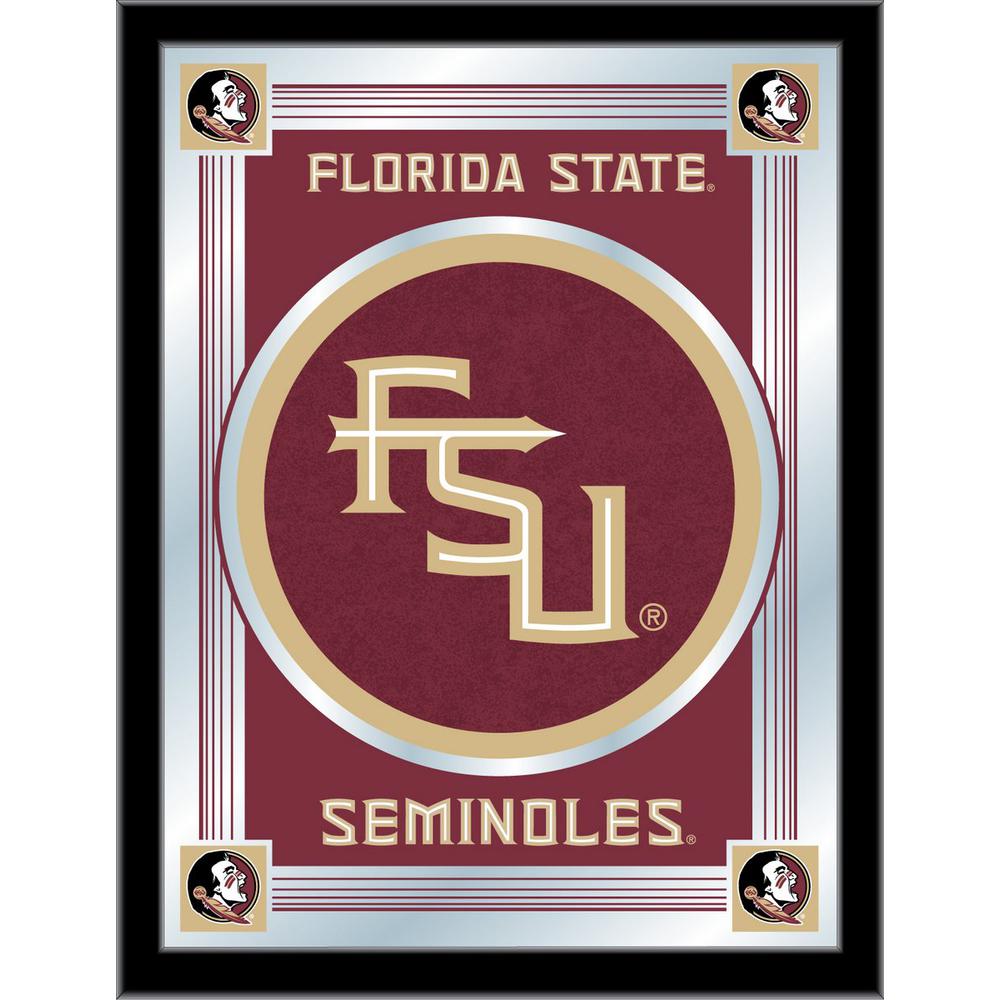 Florida State (Script) 17" x 22" Logo Mirror. Picture 1