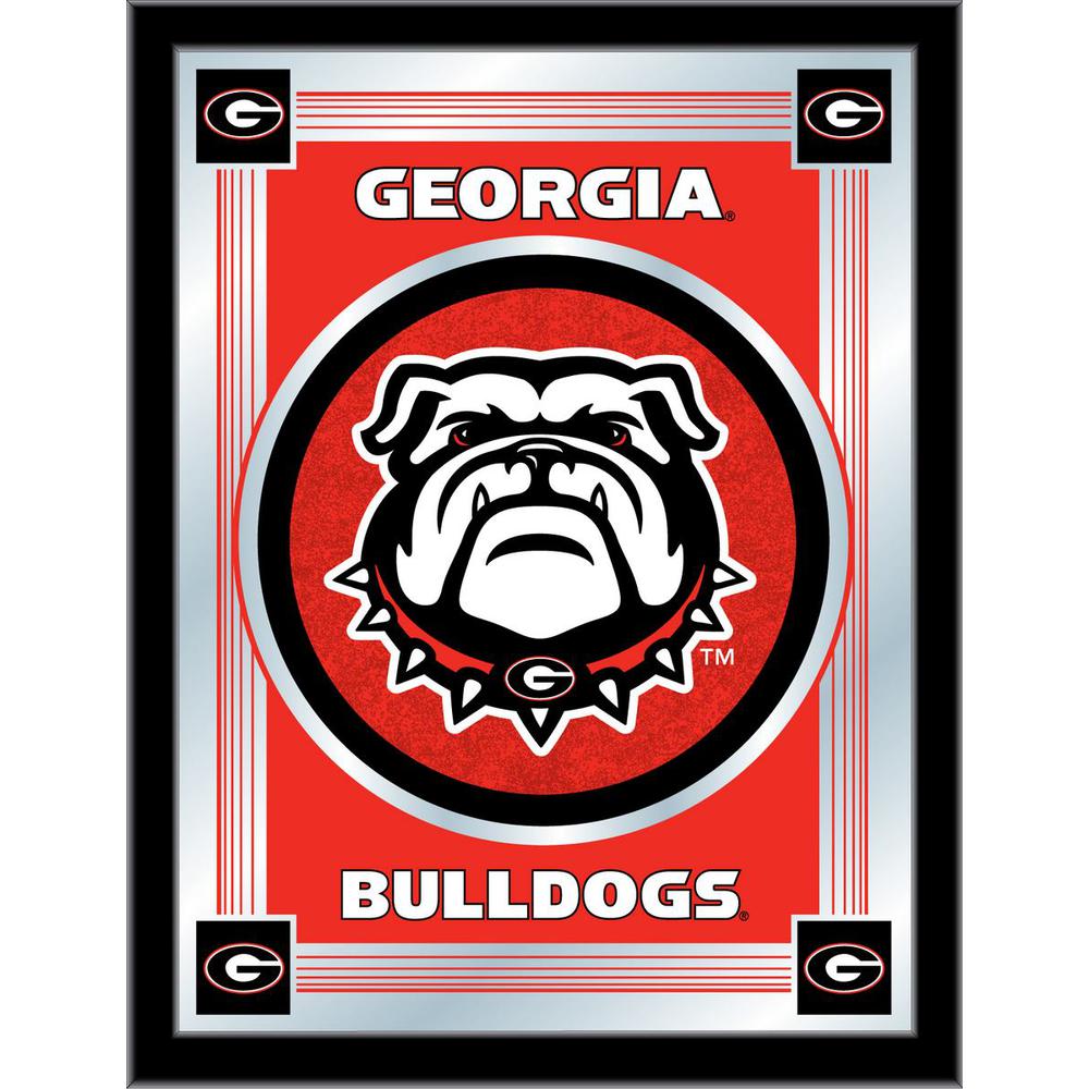 Georgia "Bulldog" 17" x 22" Logo Mirror. Picture 1