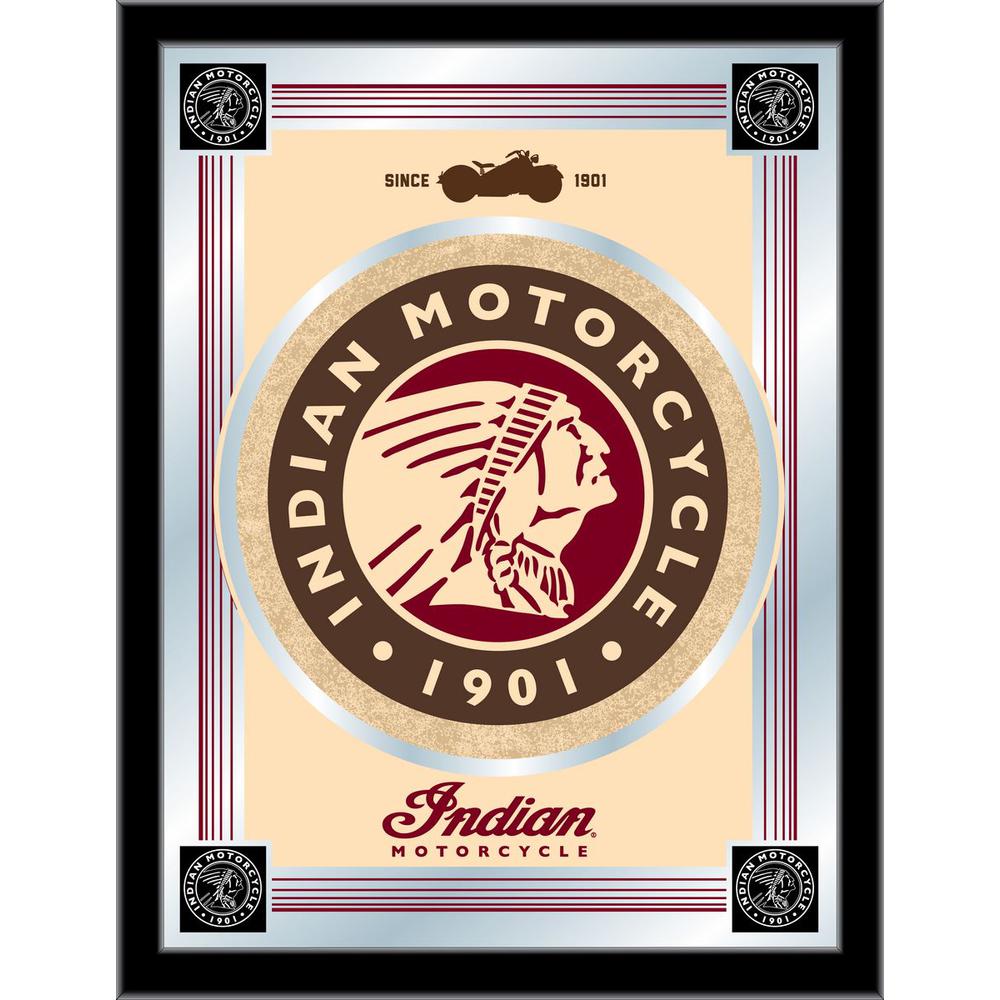 Indian Motorcycle 17" x 22" Logo Mirror. Picture 1