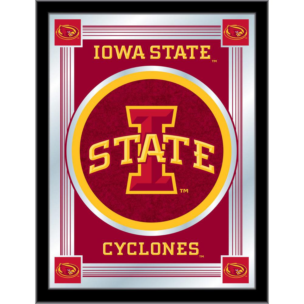 Iowa State 17" x 22" Logo Mirror. Picture 1