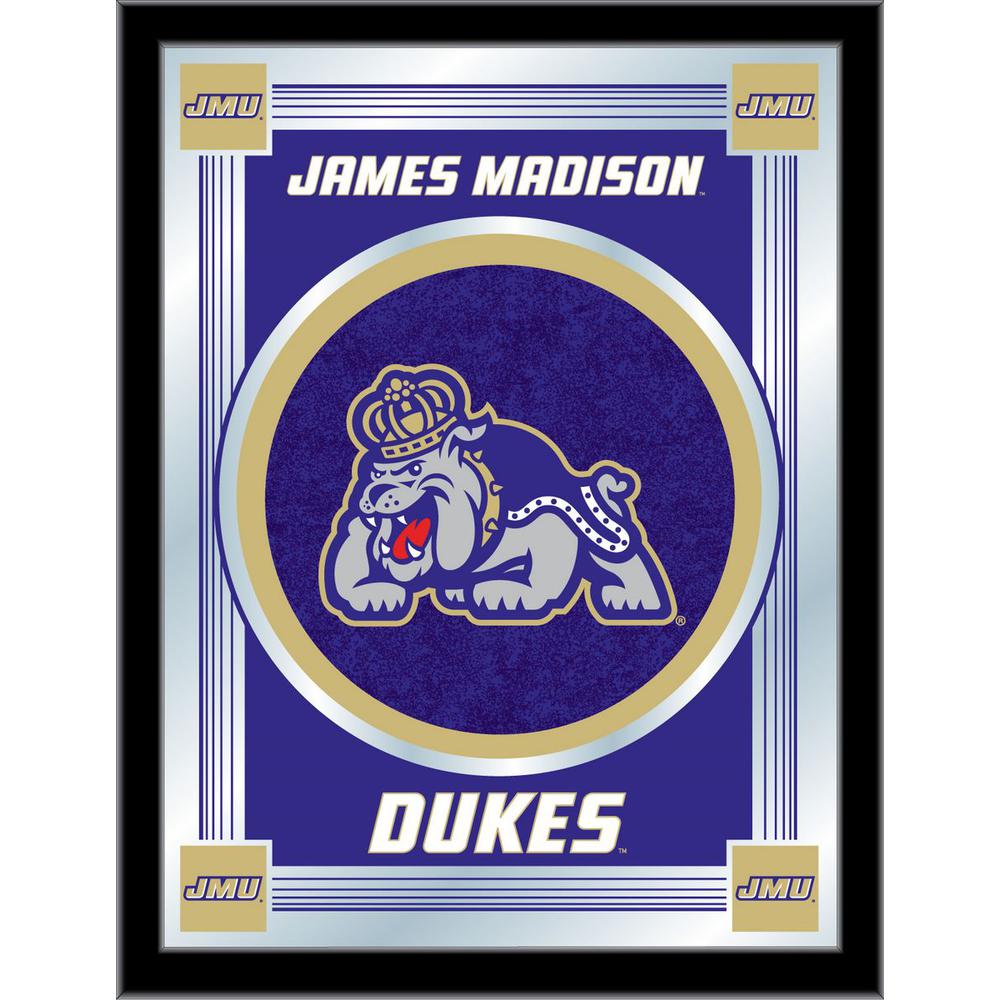 James Madison 17" x 22" Logo Mirror. Picture 1