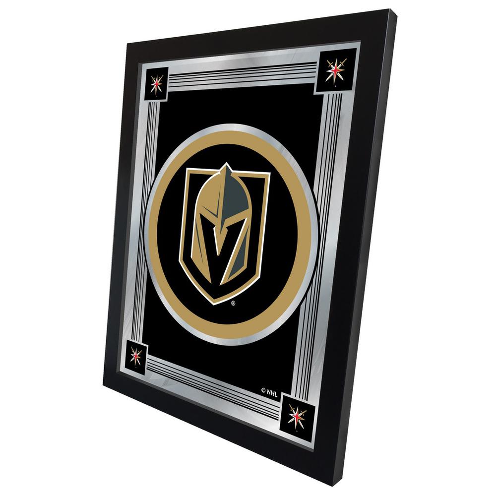 Vegas Golden Knights 17" x 22" Logo Mirror. Picture 2