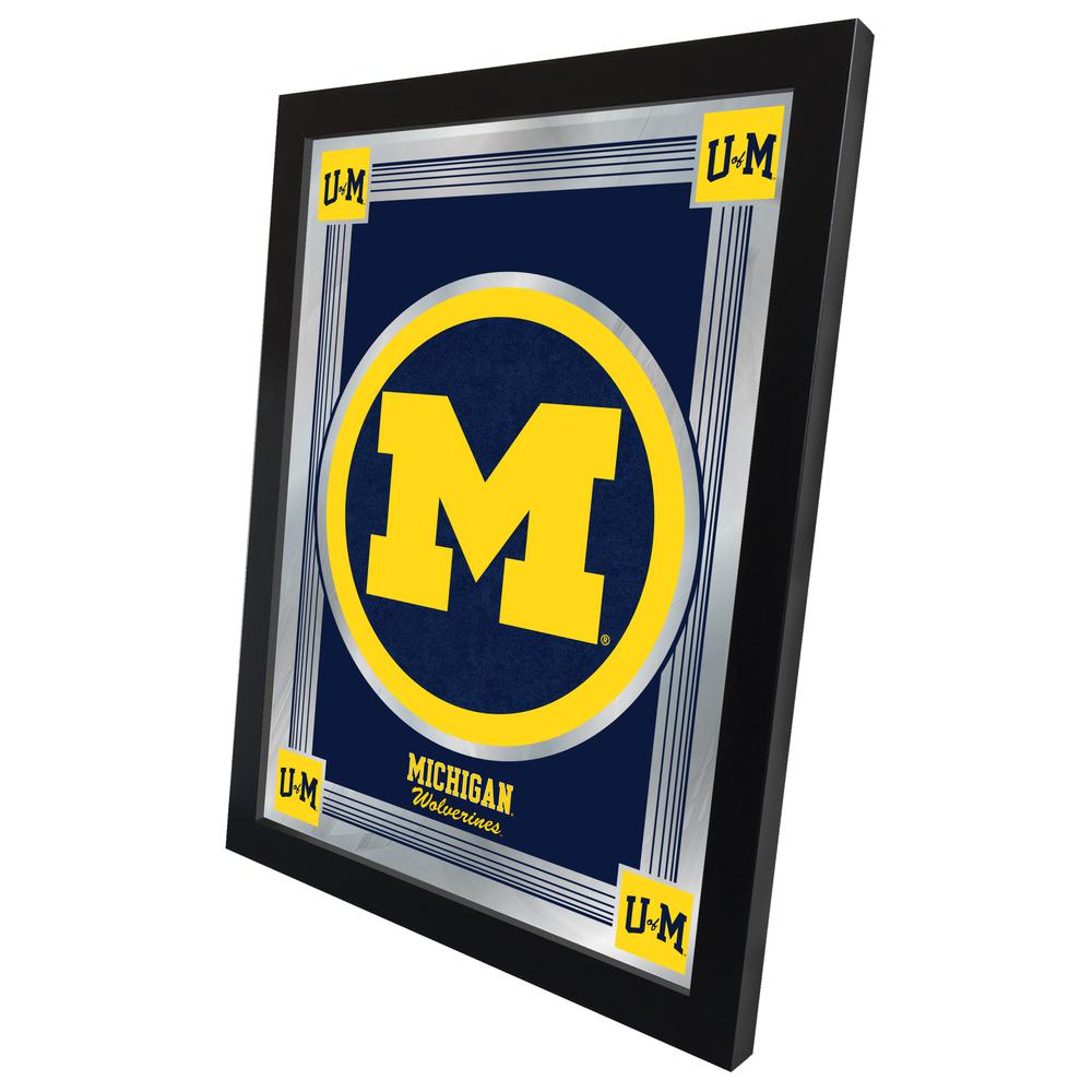 Michigan 17" x 22" Logo Mirror. Picture 2