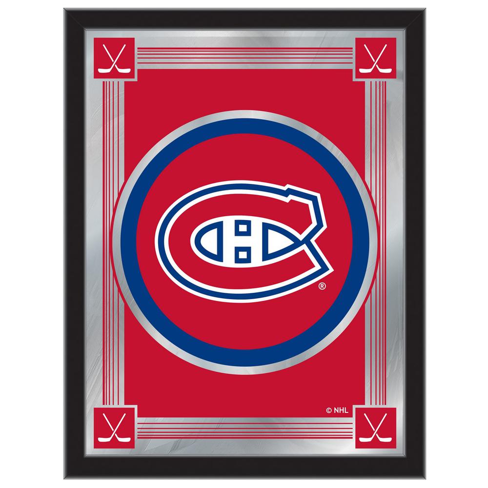 Montreal Canadiens 17" x 22" Logo Mirror. Picture 1