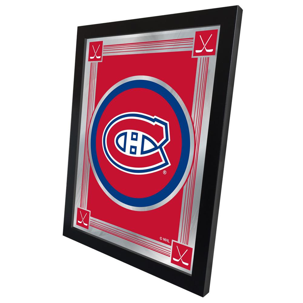 Montreal Canadiens 17" x 22" Logo Mirror. Picture 2