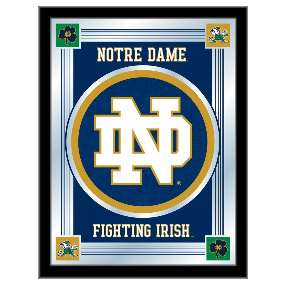 Notre Dame (ND) 17" x 22" Logo Mirror. Picture 1