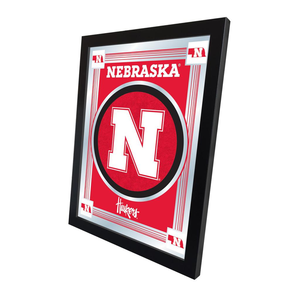 Nebraska 17" x 22" Logo Mirror. Picture 2