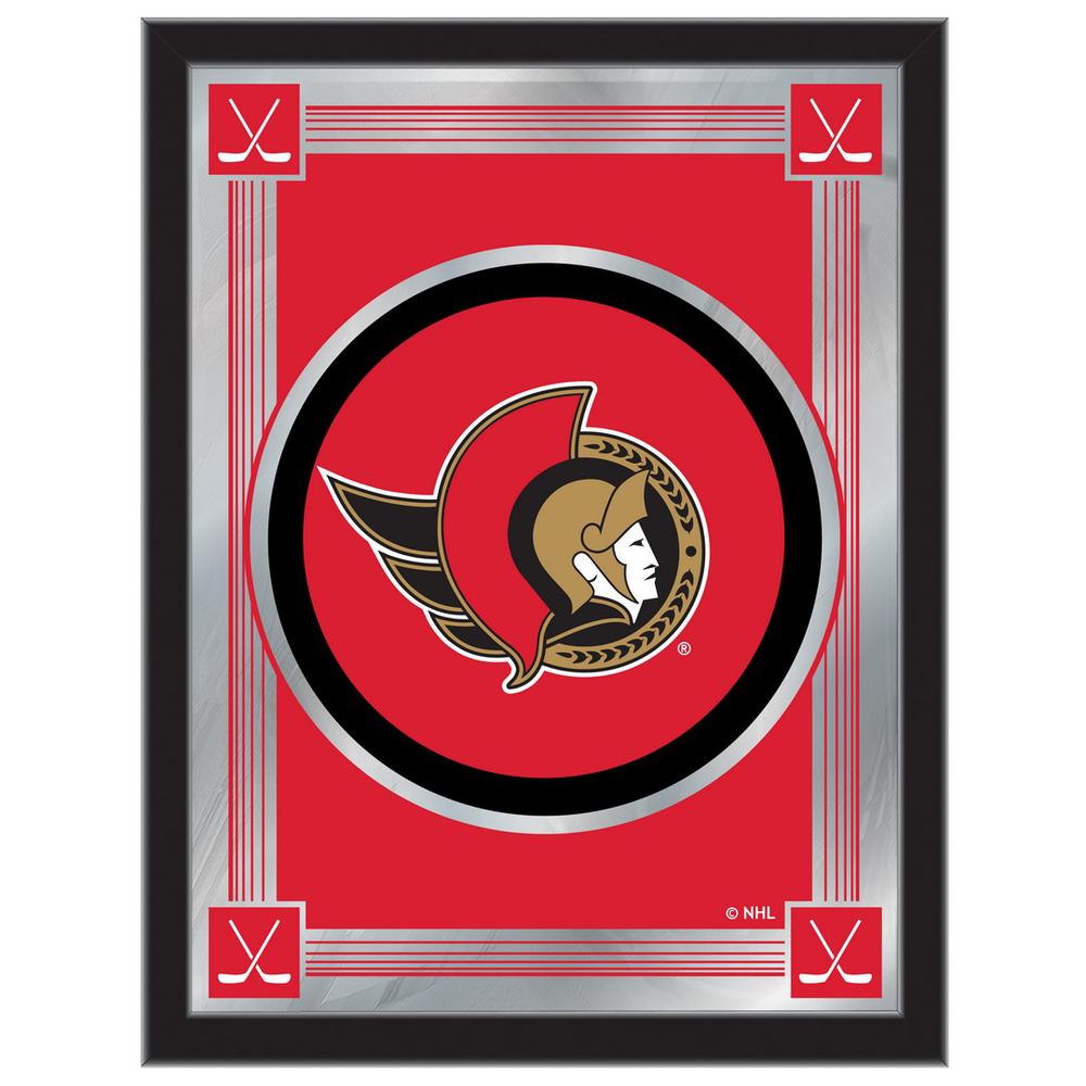 Ottawa Senators 17" x 22" Logo Mirror. Picture 1