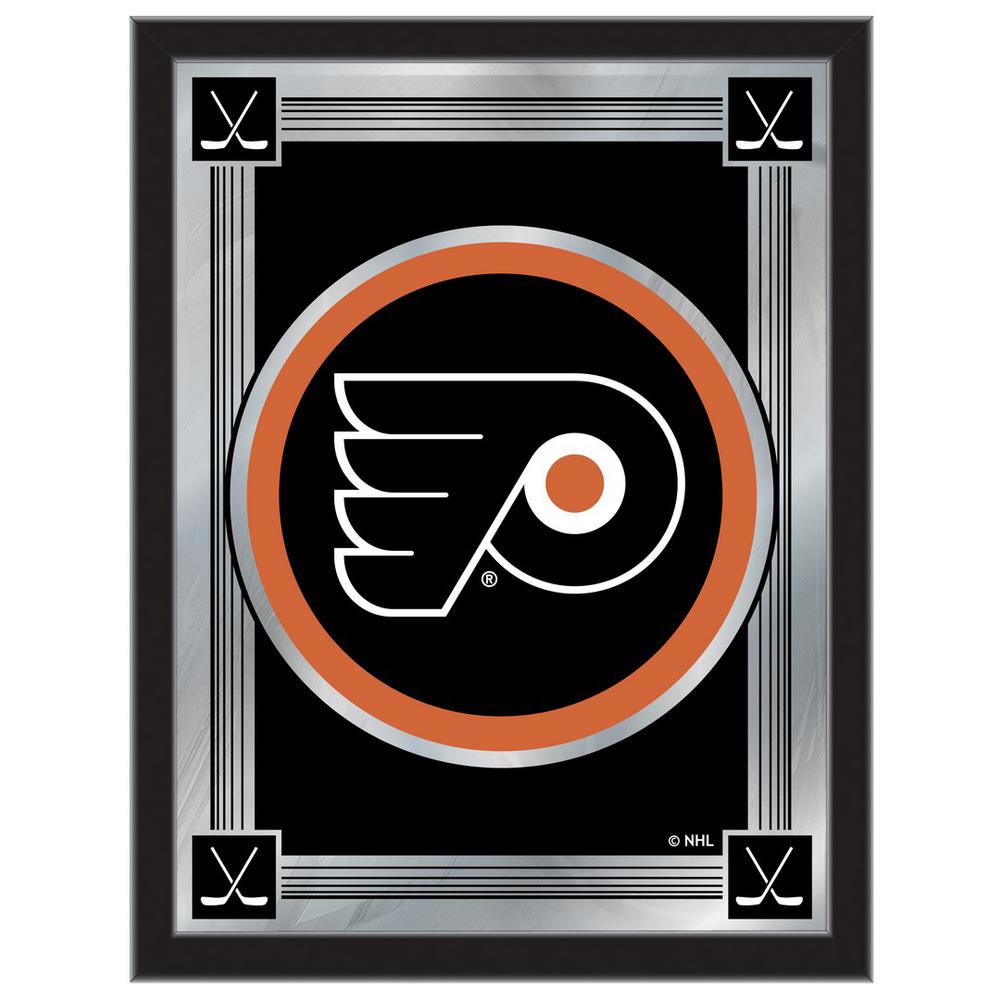 Philadelphia Flyers 17" x 22" Logo Mirror. Picture 1