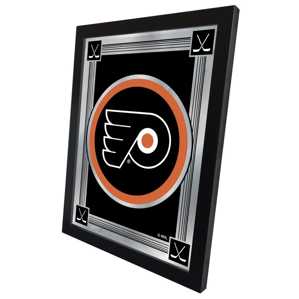 Philadelphia Flyers 17" x 22" Logo Mirror. Picture 2