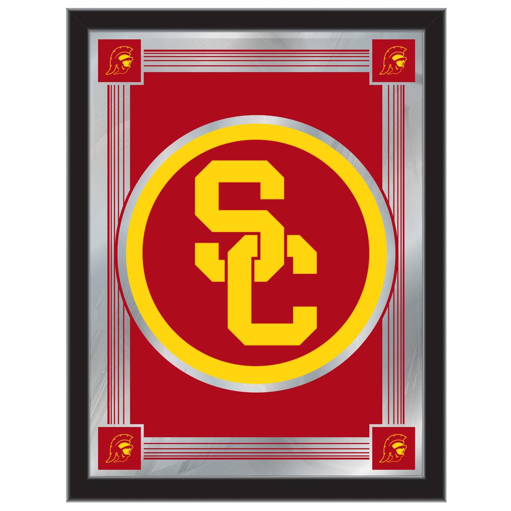 USC Trojans 17" x 22" Logo Mirror. Picture 1