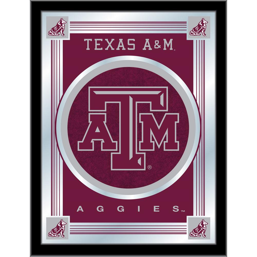 Texas A&M 17" x 22" Logo Mirror. Picture 1