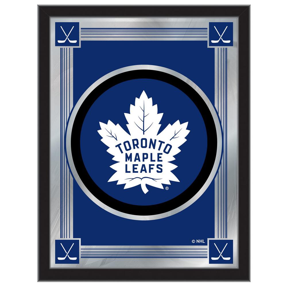 Toronto Maple Leafs 17" x 22" Logo Mirror. Picture 1