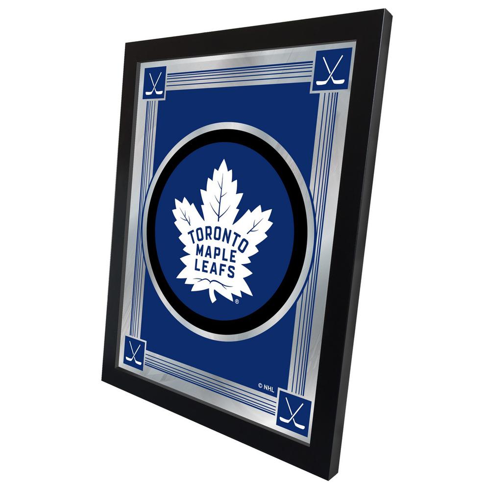 Toronto Maple Leafs 17" x 22" Logo Mirror. Picture 2