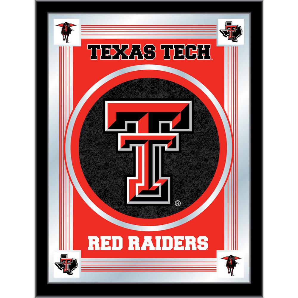 Texas Tech 17" x 22" Logo Mirror. Picture 1