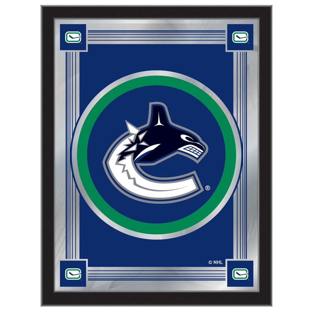 Vancouver Canucks 17" x 22" Logo Mirror. Picture 1